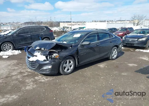 2022 Chevrolet Malibu Fwd Ls z USA, uszkodzony, nr VIN 1G1ZB5ST0NF188313